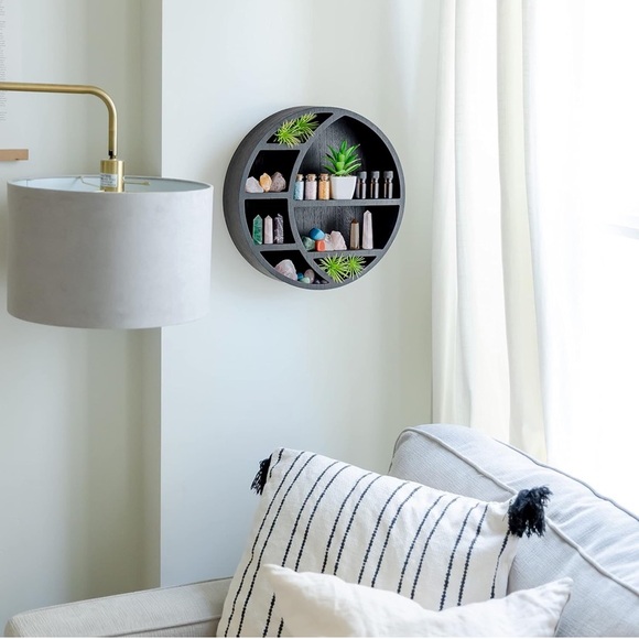 Crescent Moon Wall Shelf - Picture 9 of 9